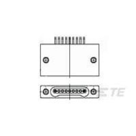 TE CONNECTIVITY SSM009L2AQ = SMT CONN 2-1589462-4